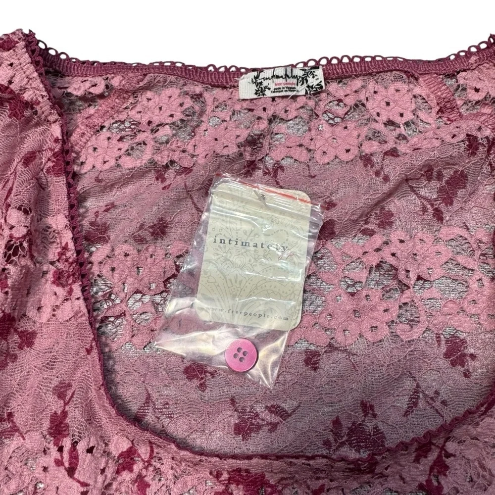 NWT New Free People Winter Wonderland Dahlia Combo Top Only Size S